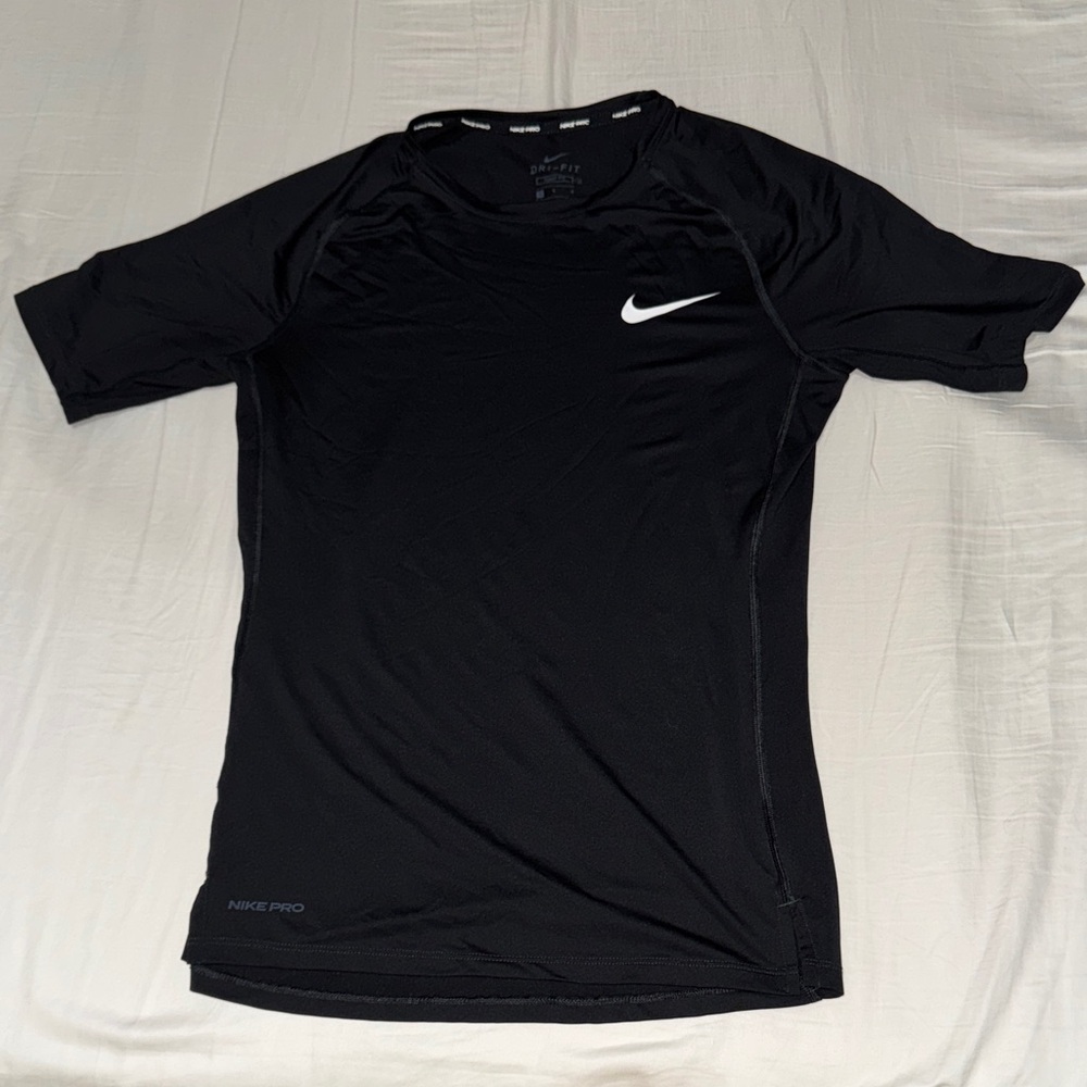Nike Men's Black Pro Short Sleeve Tee